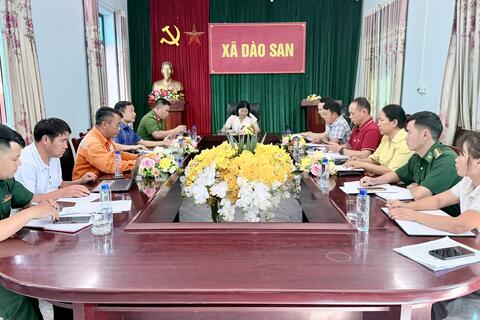 XÃ DÀO SAN HỌP BAN CHỈ ĐẠO TRIỂN KHAI CÔNG TÁC CHUẨN BỊ CHO KỲ THI TỐT NGHIỆP THPT NĂM 2026