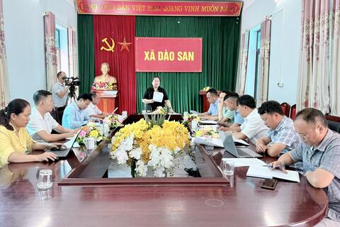 HỘI NGHỊ LIÊN TỊCH THỐNG NHẤT NỘI DUNG, CHƯƠNG TRÌNH KỲ HỌP THƯỜNG LỆ GIỮA NĂM 2026 HĐND XÃ DÀO SAN KHÓA XXII, NHIỆM KỲ 2026 – 2031