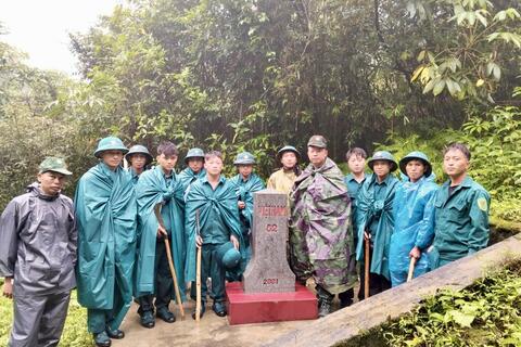 XÃ DÀO SAN TỔ CHỨC THỰC HIỆN NHIỆM VỤ PHÁT QUANG ĐƯỜNG THÔNG TẦM NHÌN BIÊN GIỚI NĂM 2026
