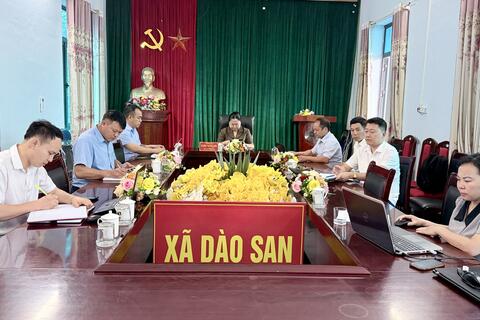 Xã Dào San tham dự trực tuyến Kỳ họp thứ ba (Kỳ họp chuyên đề) HĐND tỉnh khóa XVI, nhiệm kỳ 2026 – 2031