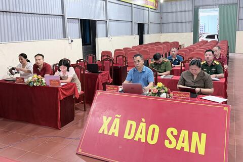 XÃ DÀO SAN THAM DỰ TRỰC TUYẾN PHIÊN HỌP UBND TỈNH THƯỜNG KỲ THÁNG 6 NĂM 2026