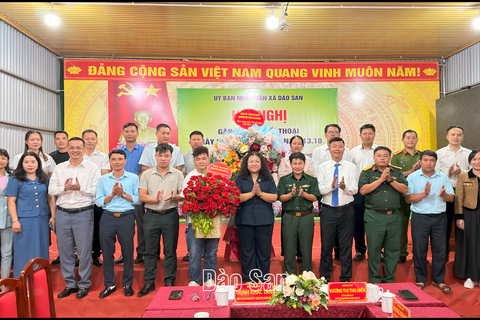 XÃ DÀO SAN GẶP MẶT, ĐỐI THOẠI VỚI CỘNG ĐỒNG DOANH NGHIỆP NHÂN NGÀY DOANH NHÂN VIỆT NAM