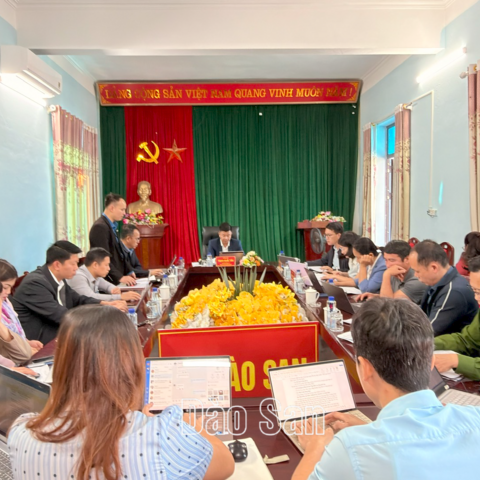 UBND XÃ DÀO SAN TRIỂN KHAI NHIỆM VỤ TRỌNG TÂM THÁNG 10 NĂM 2026