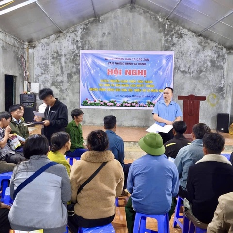 UBND XÃ DÀO SAN THỰC HIỆN TIỂU DỰ ÁN 2: GIẢM THIỂU TÌNH TRẠNG TẢO HÔN VÀ HÔN NHÂN CẬN HUYẾT THỐNG TRONG VÙNG ĐỒNG BÀO HỘ THIỂU SỐ VÀ MIỀN NÚI THUỘC DỰ ÁN 9 - CHƯƠNG TRÌNH MTQG PHÁT TRIỂN KT-XH VÙNG ĐỒNG BÀO DTTS VÀ MN GIAI ĐOẠN 2021-2026 (ĐỢT 2)