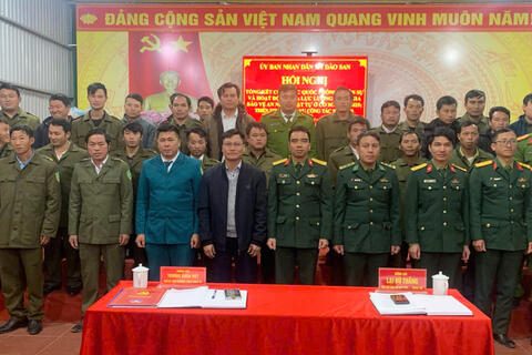 Xã Dào San tổ chức Hộ Nghị Tổng kết công tác quốc phòng, quân sự và hoạt động của Lực lượng tham gia bảo vệ an ninh trật tự ở cơ sở năm 2025 và triển khai nhiệm vụ năm 2026