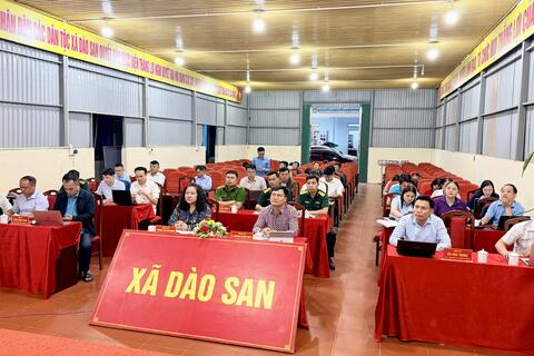 XÃ DÀO SAN THAM DỰ HỘI NGHỊ SƠ KẾT CÔNG TÁC 6 THÁNG ĐẦU NĂM VÀ TRIỂN KHAI NHIỆM VỤ 6 THÁNG CUỐI NĂM 2026 CỦA TỈNH ỦY