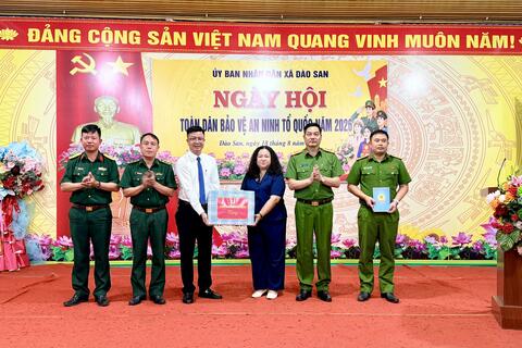 DÀO SAN TỔ CHỨC NGÀY HỘI TOÀN DÂN BẢO VỆ AN NINH TỔ QUỐC NĂM 2026