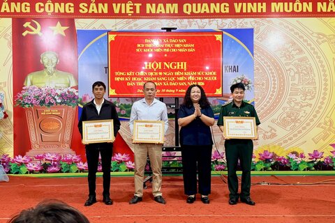 DÀO SAN TỔNG KẾT CHIẾN DỊCH 90 NGÀY ĐÊM KHÁM SỨC KHỎE CHO NHÂN DÂN NĂM 2026