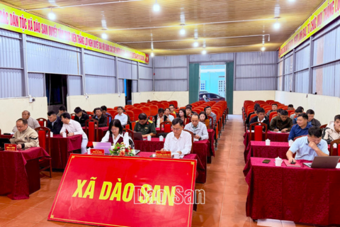 DÀO SAN THAM DỰ HỘI NGHỊ TRỰC TUYẾN PHỔ BIẾN, GIÁO DỤC PHÁP LUẬT QUÝ III NĂM 2026