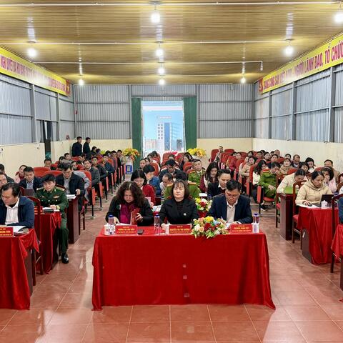 Đảng Bộ xã Dào San tổ chức Hội nghị Tổng kết công tác Đảng năm 2025, triển khai nhiệm vụ năm 2026