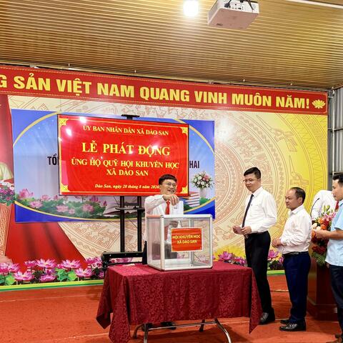 XÃ DÀO SAN TỔ CHỨC HỘI NGHỊ TỔNG KẾT NĂM HỌC 2025 – 2026, TRIỂN KHAI NHIỆM VỤ NĂM HỌC 2026 – 2027.