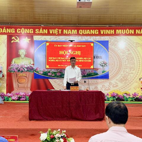 DÀO SAN TRIỂN KHAI RÀ SOÁT HỘ NGHÈO, HỘ CẬN NGHÈO NĂM 2026, BẢO ĐẢM ĐÚNG ĐỐI TƯỢNG, SÁT THỰC TẾ