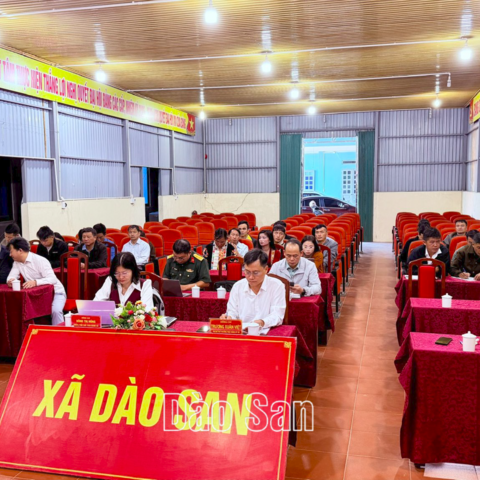 DÀO SAN THAM DỰ HỘI NGHỊ TRỰC TUYẾN PHỔ BIẾN, GIÁO DỤC PHÁP LUẬT QUÝ III NĂM 2026