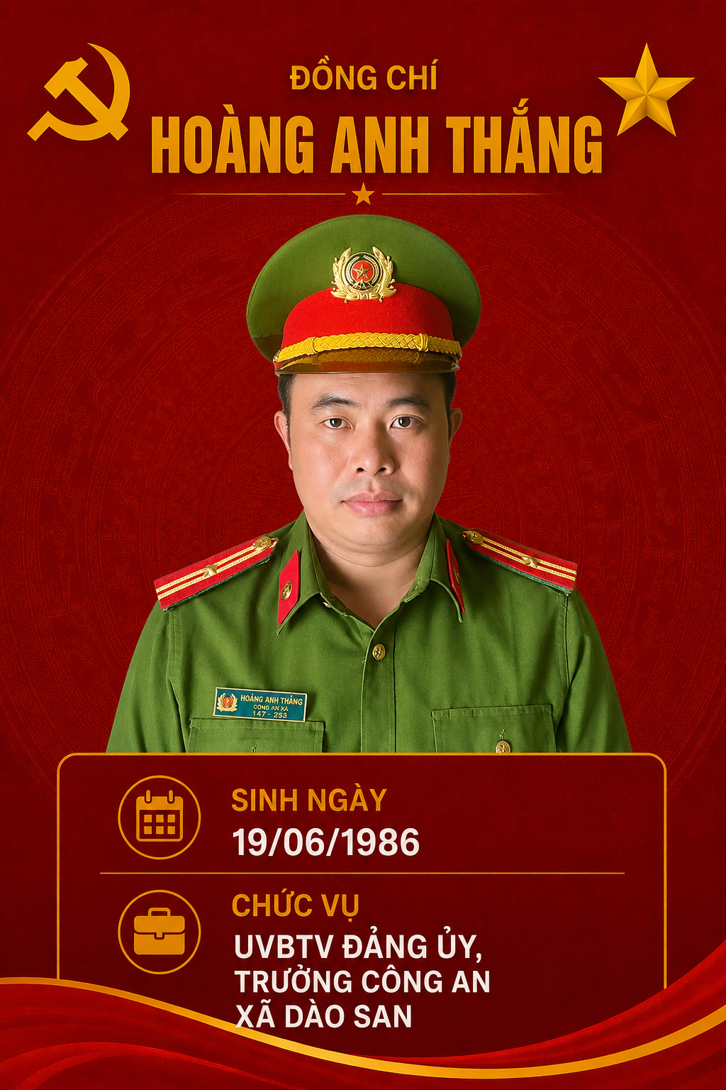 Đồng Chí Hoàng Anh Thắng